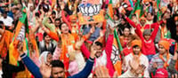 BJP's 22 road shows and rallies, AAP-Congress ready!